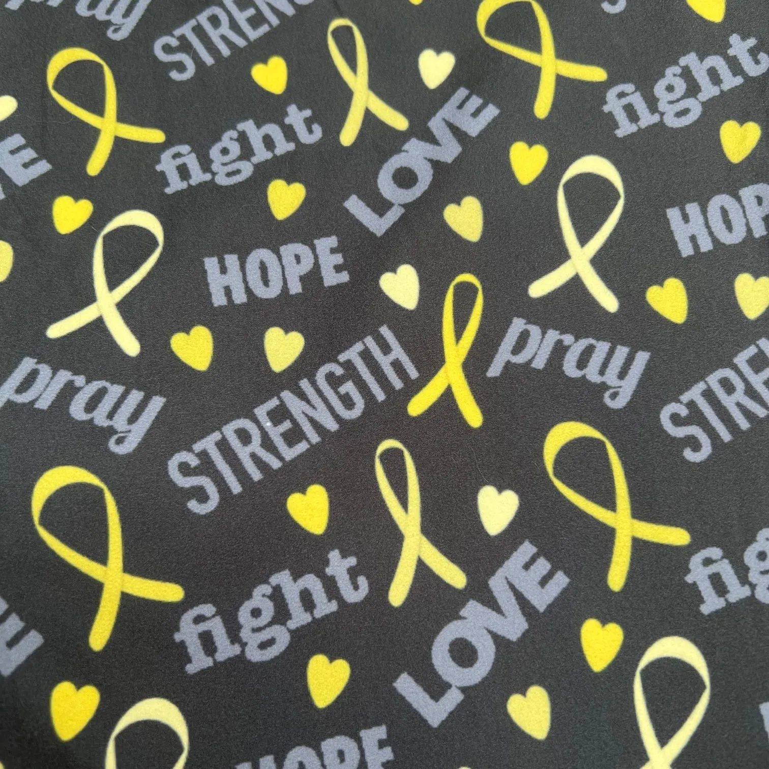 Yellow Awareness Ribbon Soft Leggings